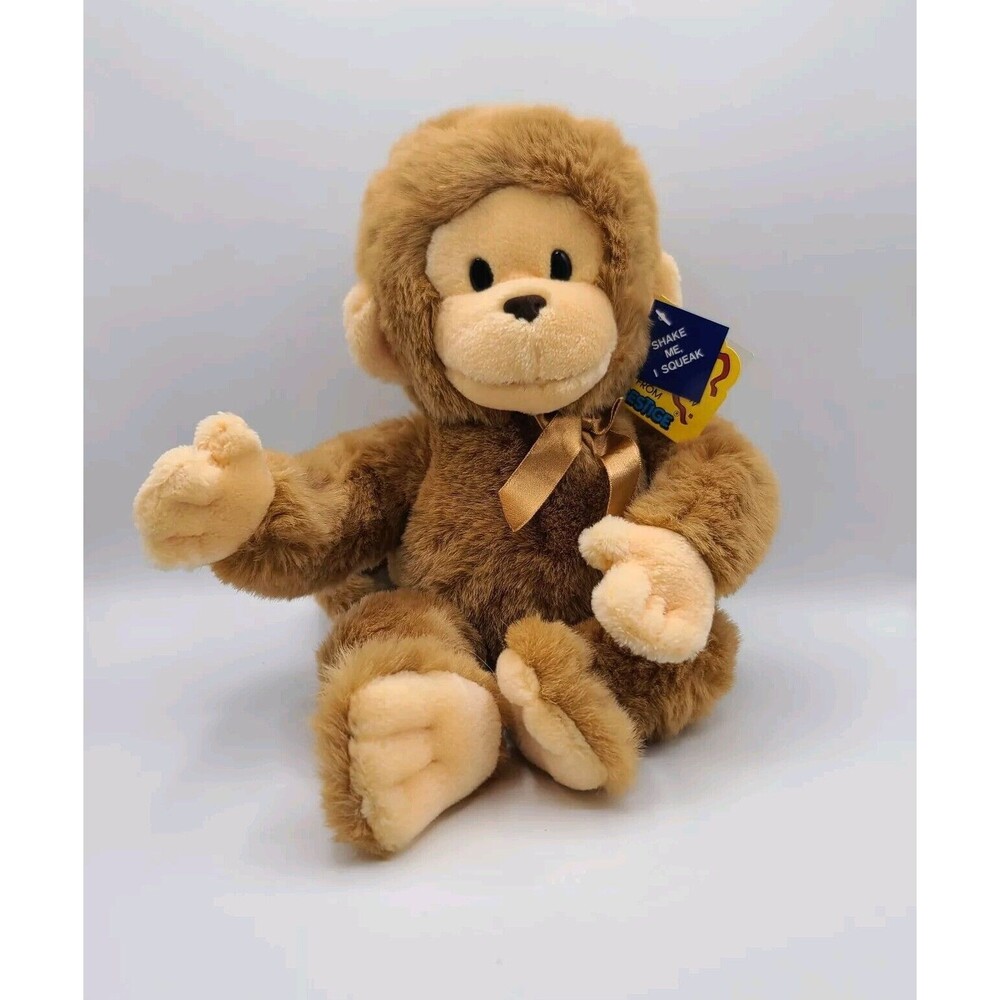 Prestige Money With Squeaker Stuffed Animal Plush 1990 With Tag